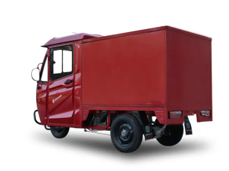 Transport Closed Carriage Cab Electric Tricycle Motor60V1200W Battery 60V100AH